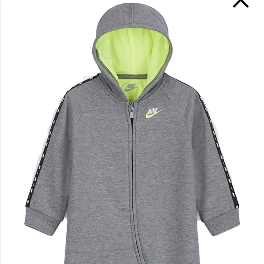 Nike Baby Boys Full Zip Swoosh Coverall